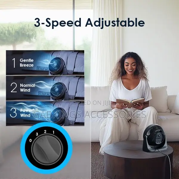 Oraimo Smart Table Fan~Powerful Cooling Table Fan