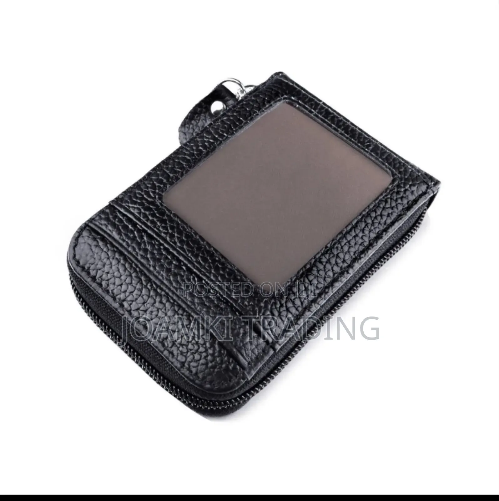 Men's Leather Wallet RFID, Multi Card Holder Zipping Pocket