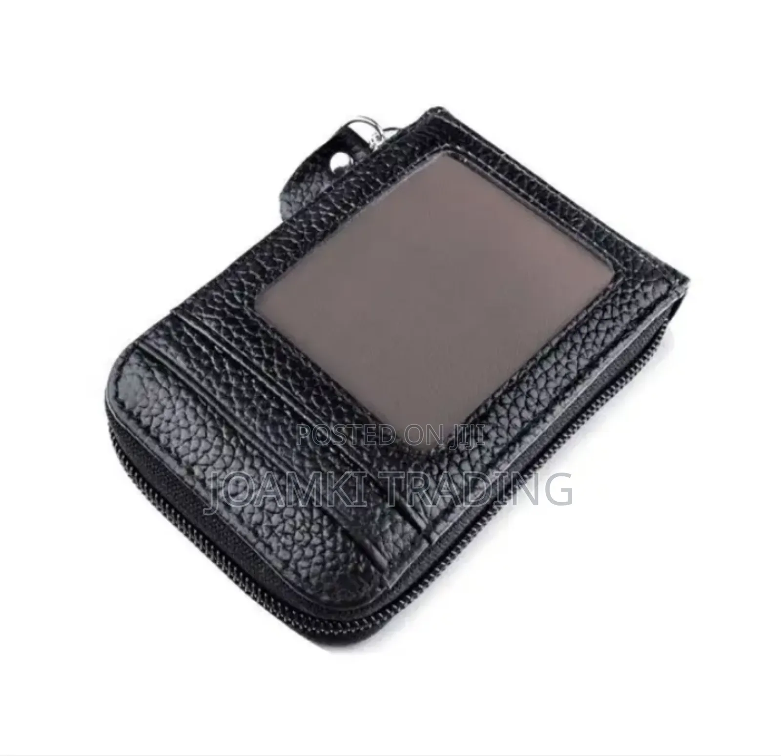 Men's Leather Wallet RFID, Multi Card Holder Zipping Pocket