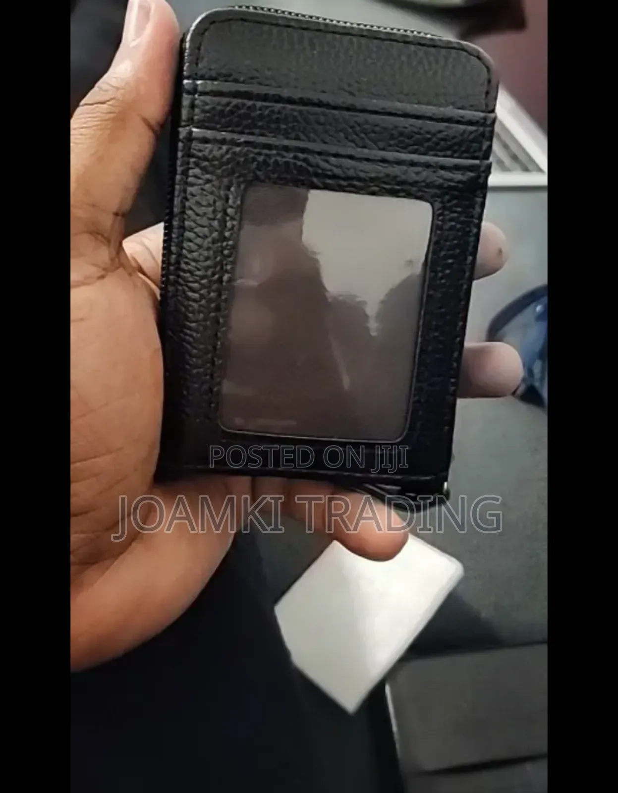 Men's Leather Wallet RFID, Multi Card Holder Zipping Pocket