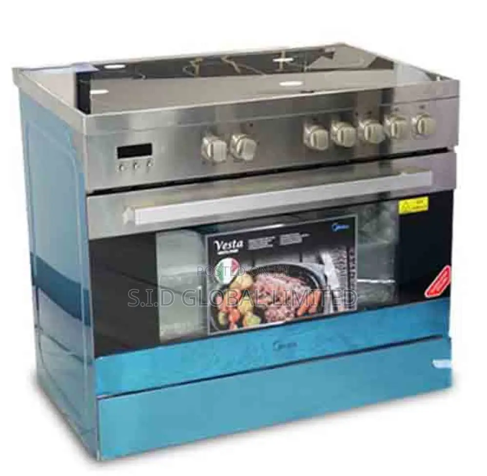 Igniting Grace of MIDEA-5-BURNER-GAS-COOKER-WITH-OVEN