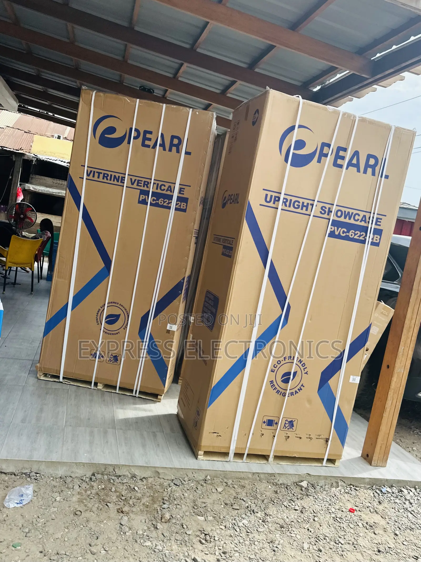 Limited Stock Double Door Fridge Pearl PVC-622-2b.