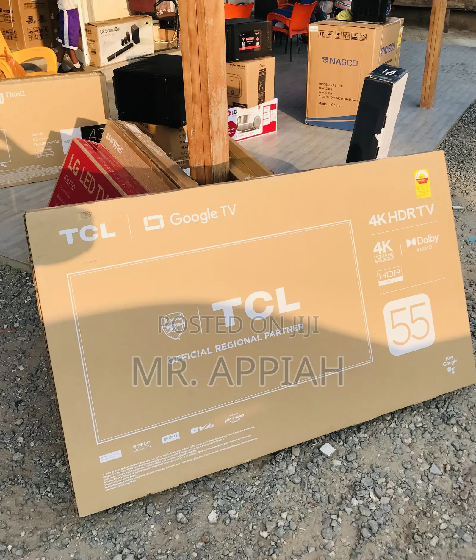 Authentic TCL 65p635 65 Inch HDR Smart Electrictv.