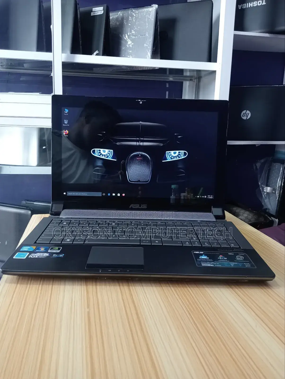 Laptop Asus N53JQ 8GB Intel Core I7 HDD 500GB