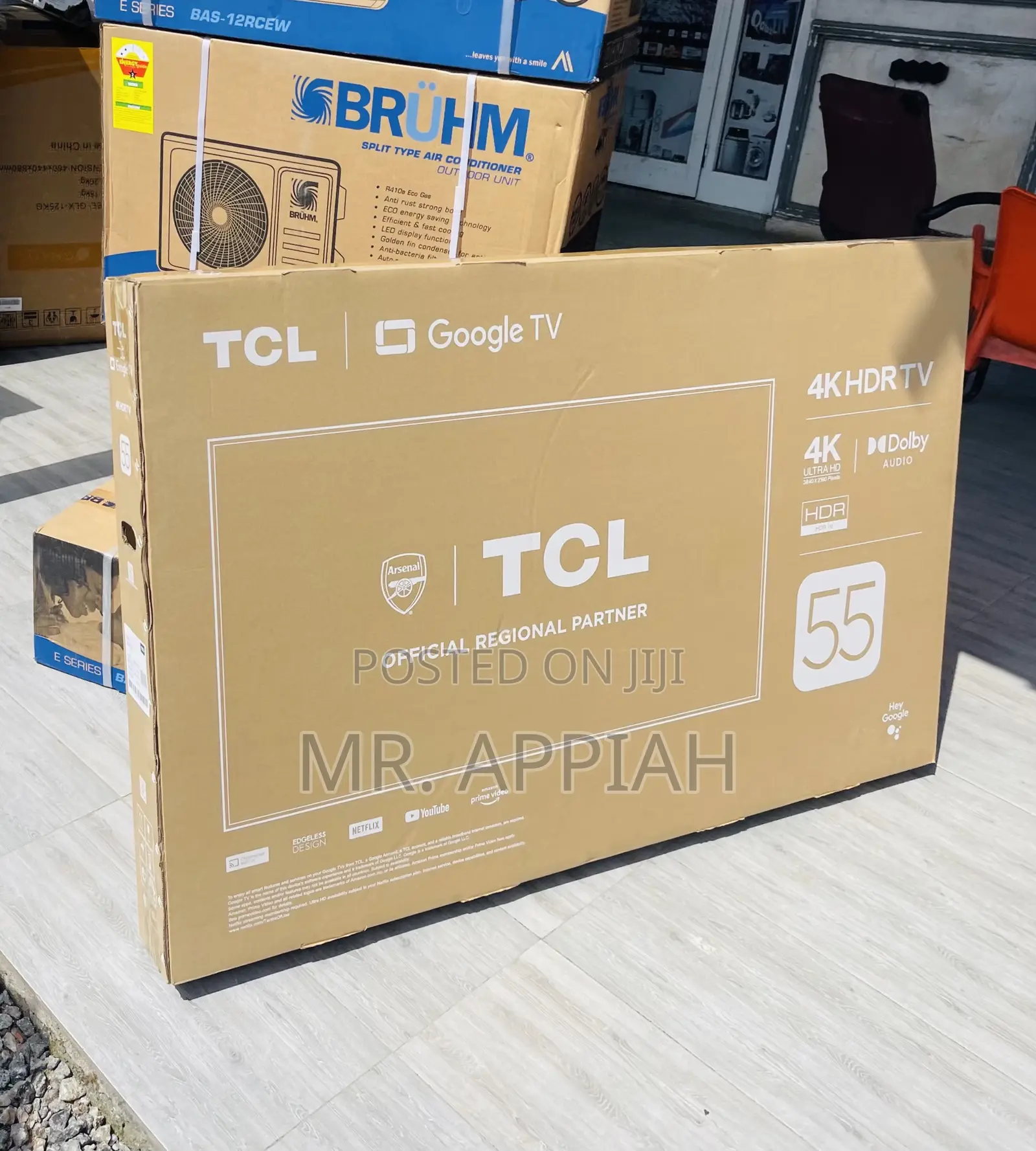 Buy Classic TCL 55p635 55” HDR Smart Electric Tv.