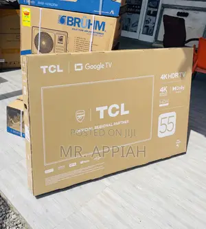 Buy Classic TCL 55p635 55” HDR Smart Electric Tv.