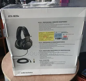 Audio-Technica ATH-M20X Studio Monitor Headphones
