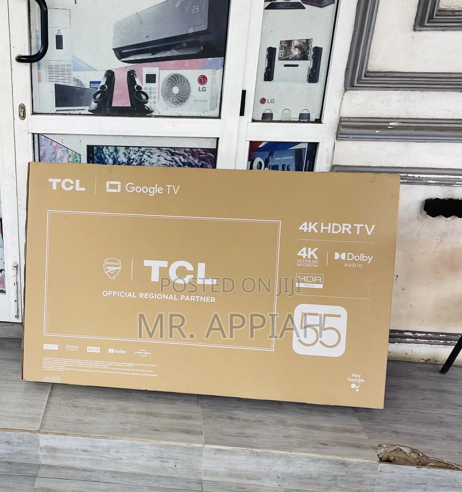 Buy Classic TCL 55p635 55” Uhd Smart Electric Television