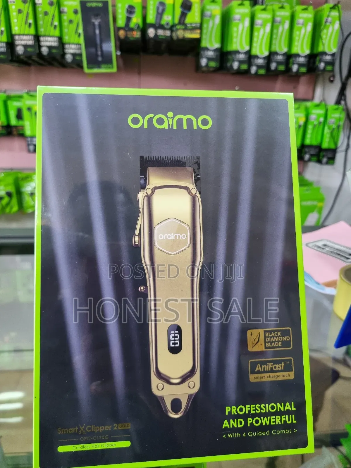 Oraimo Smart Clipper 2 Gold Professional Hair Clipper