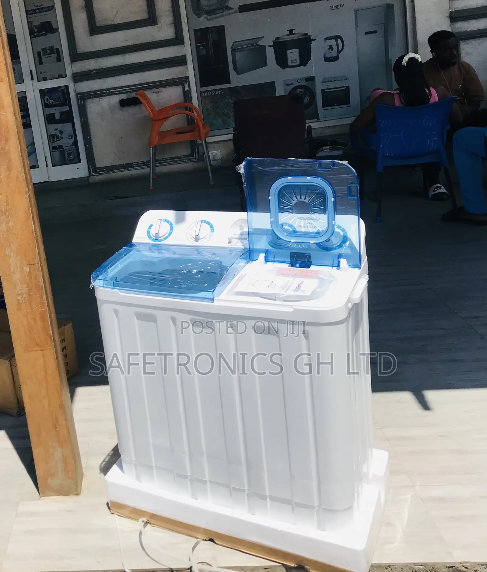 Uniquely Sealed 7kg Topload Nasco Washer Semi-Auto