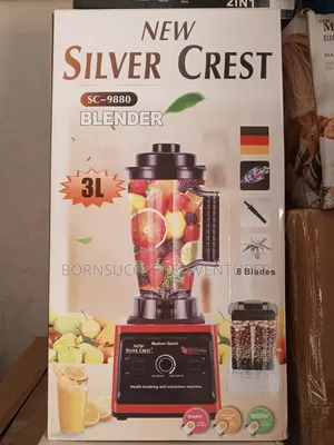New Silver Crest Blender 8000watts