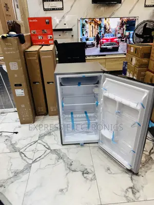 Mini Size Table Top Single Door Galaxy Fridge Grey