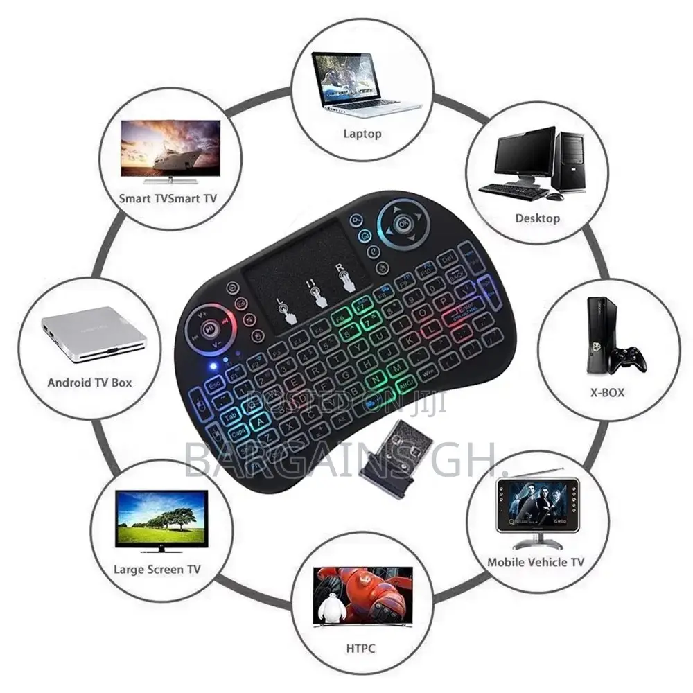 Mini Handheld Keyboard and Mouse
