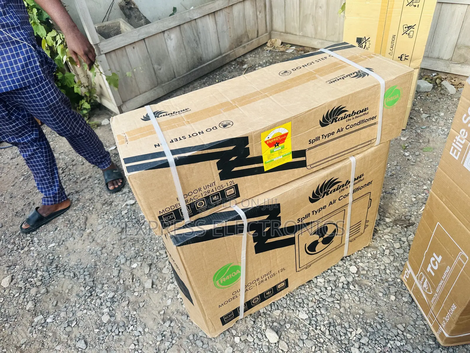 Brand New Rainbow Split R410 Gas (1.5hhp Air Conditioner)