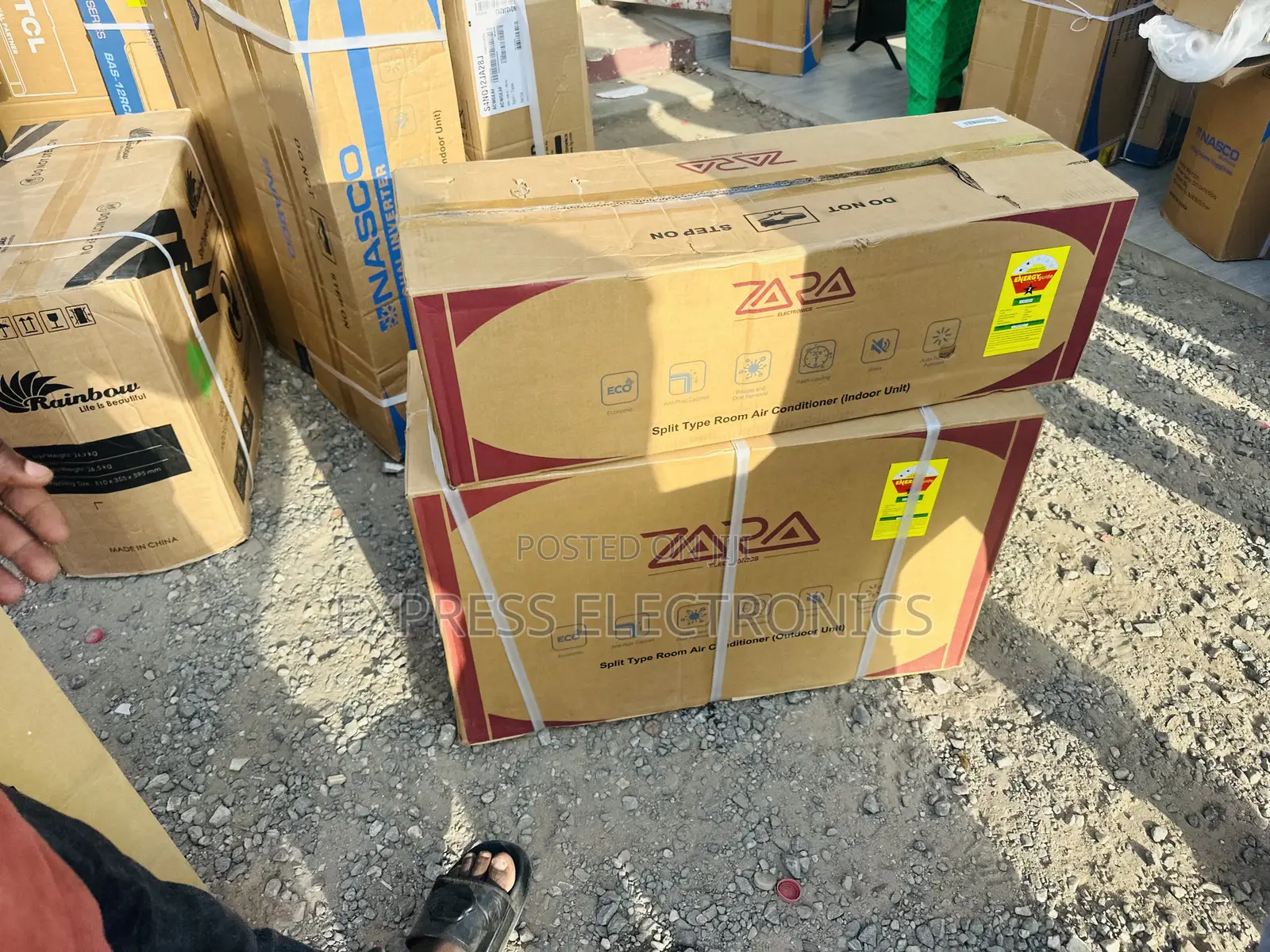 Golden Fin Compressor Split R410 Gas Zara 1.5hp