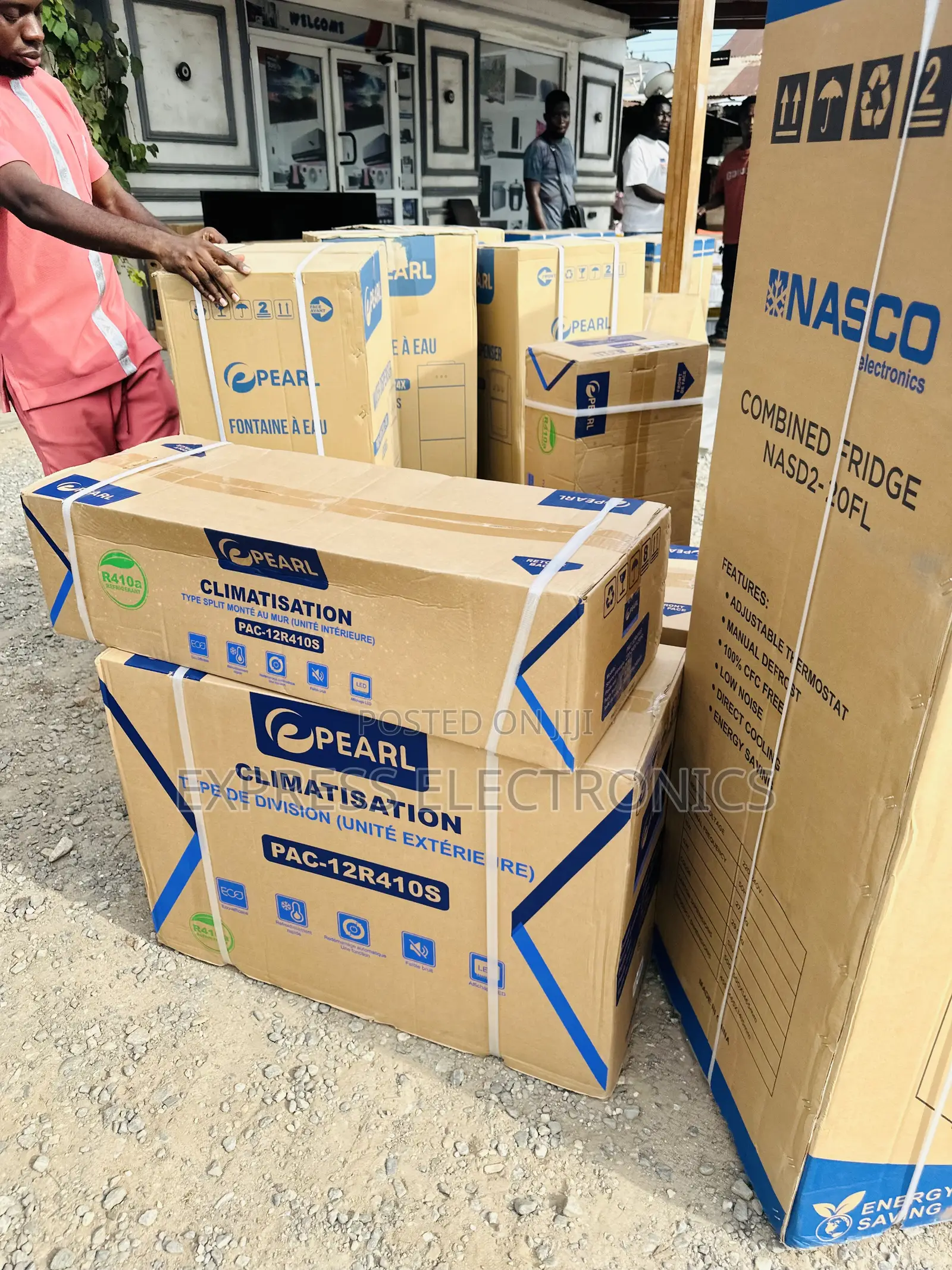 Non-Inverter Air Conditioner Split R410 Gas Pearl 1.5hp