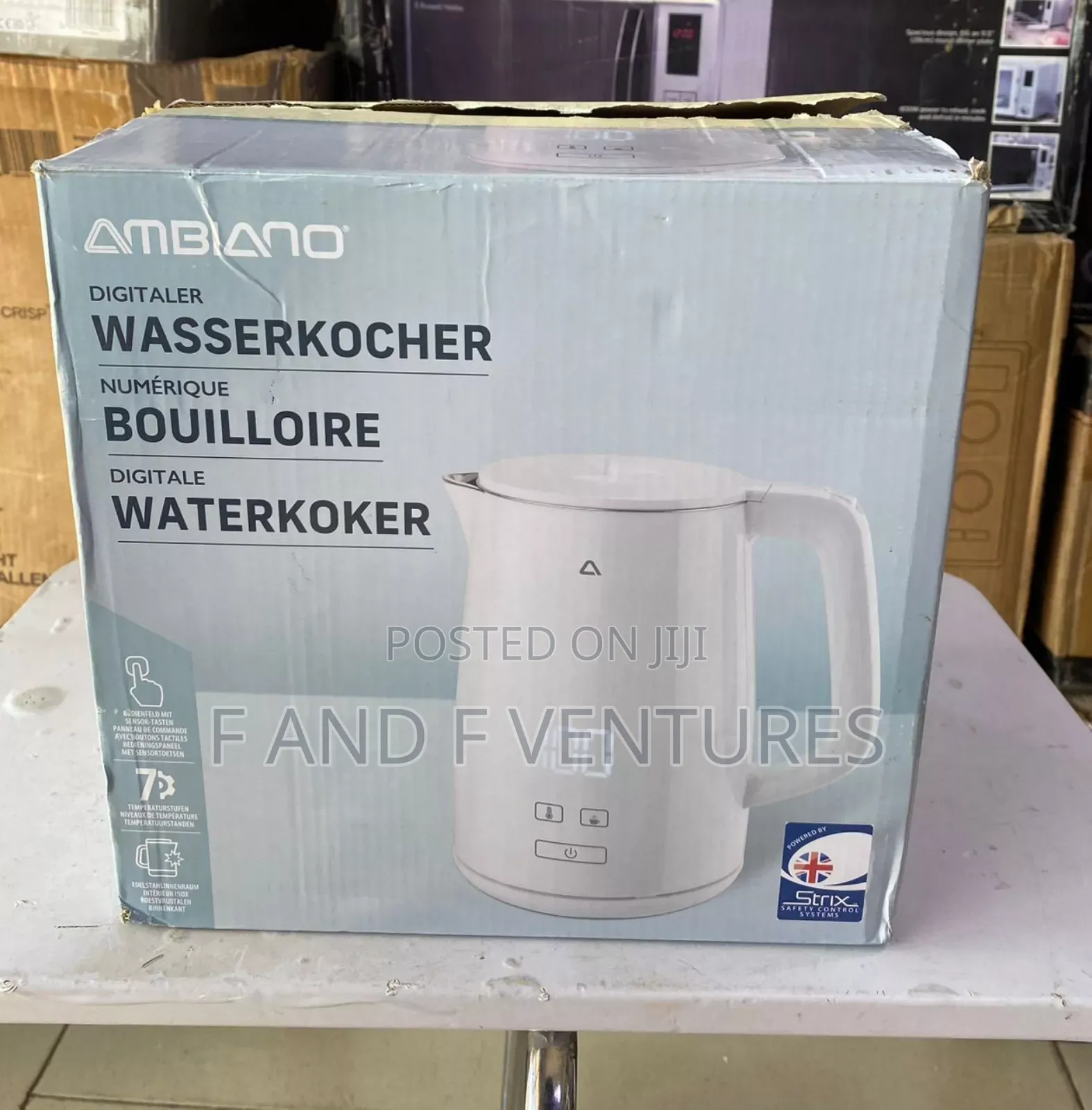 Ambiano Digital Kettle - UK
