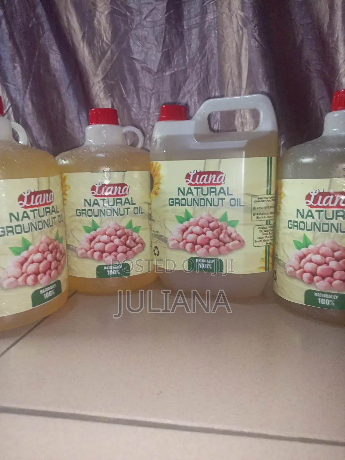 Liana Natural Groundnut Oil