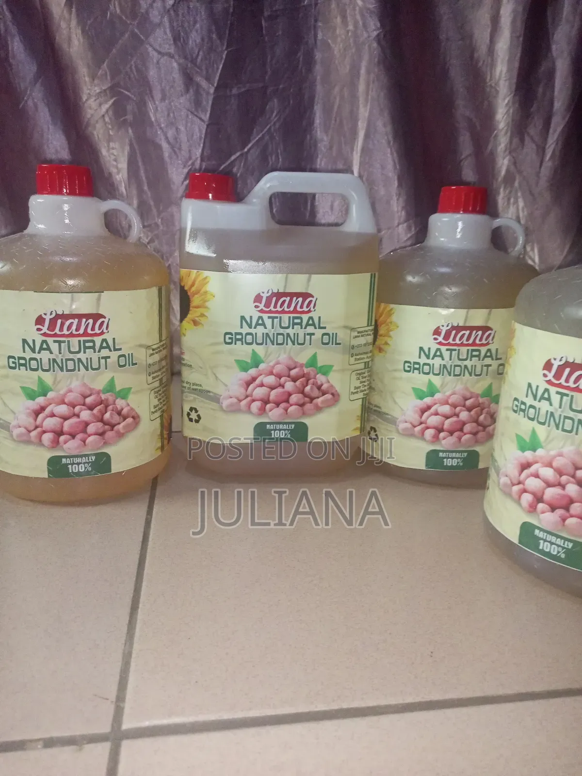 Liana Natural Groundnut Oil
