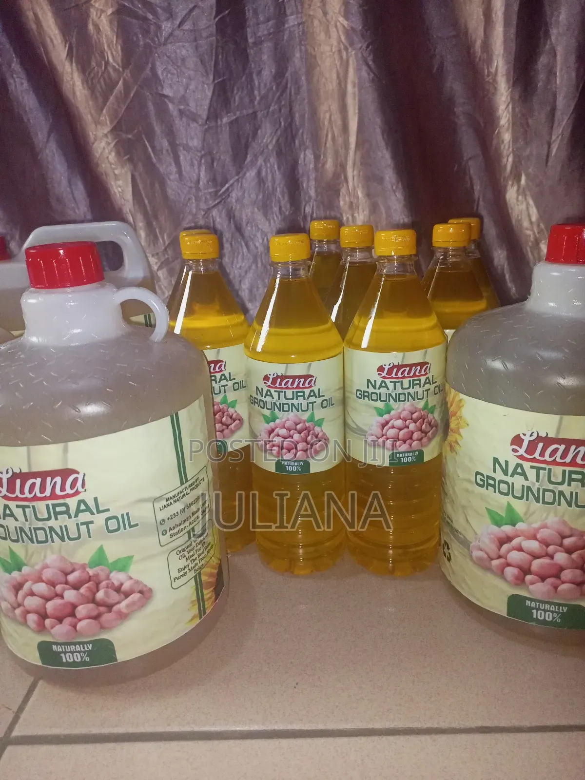 Liana Natural Groundnut Oil