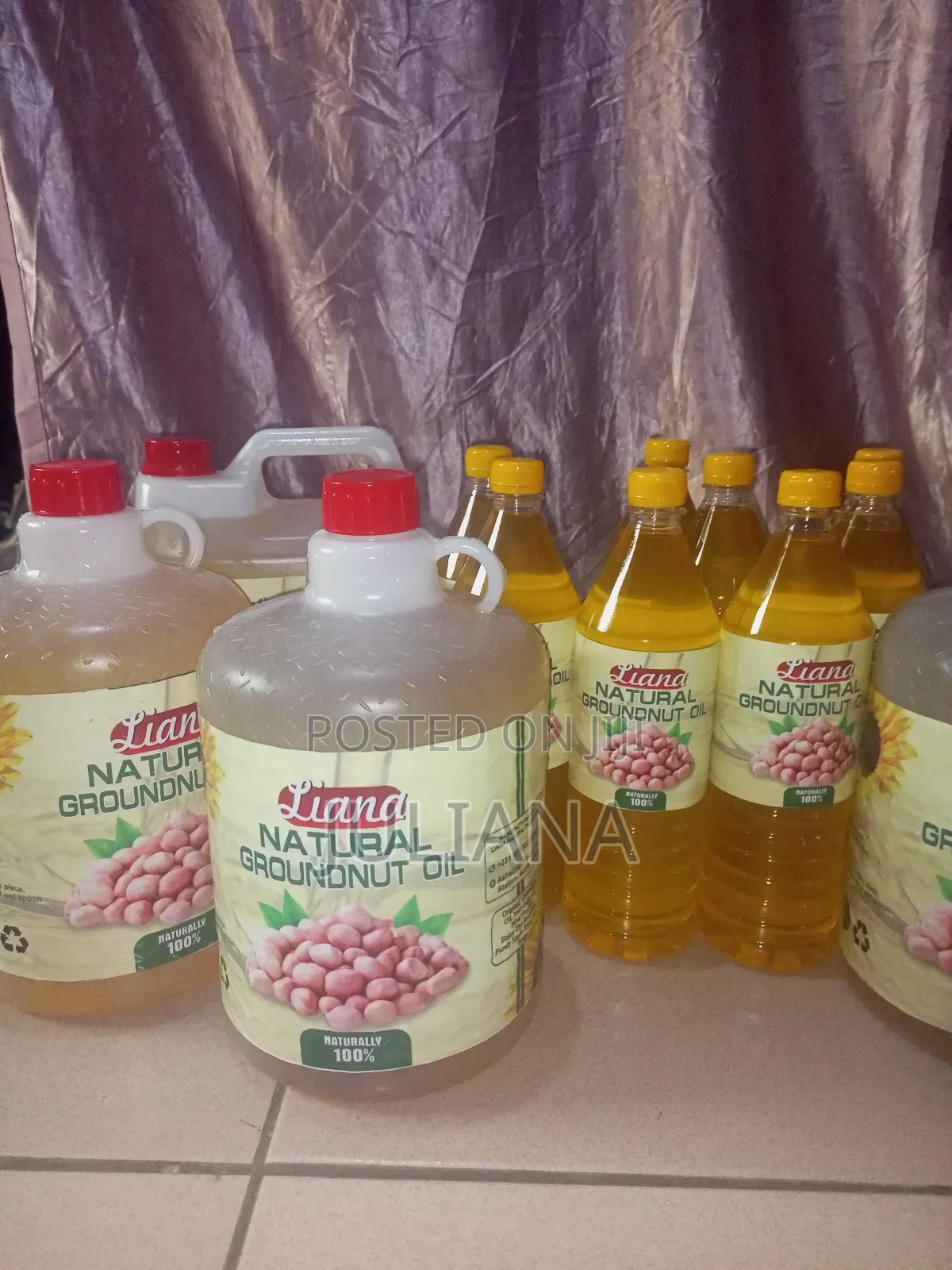 Liana Natural Groundnut Oil