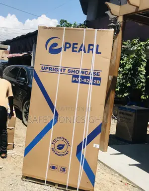 Unique New ~  Display Doubledoor PVC-622 Pearl Fridge