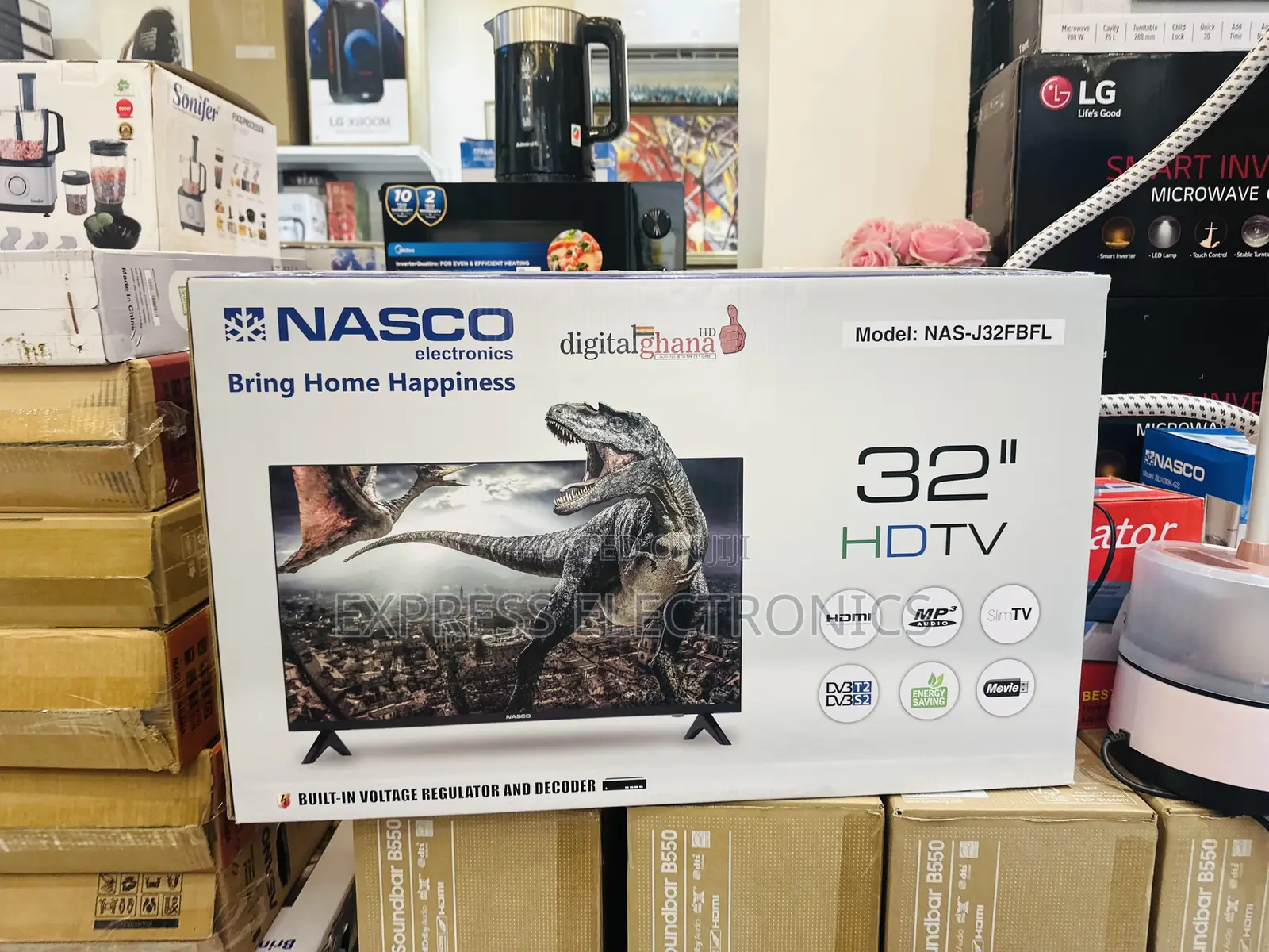 Nice Display FHD Satellite 32”Nasco