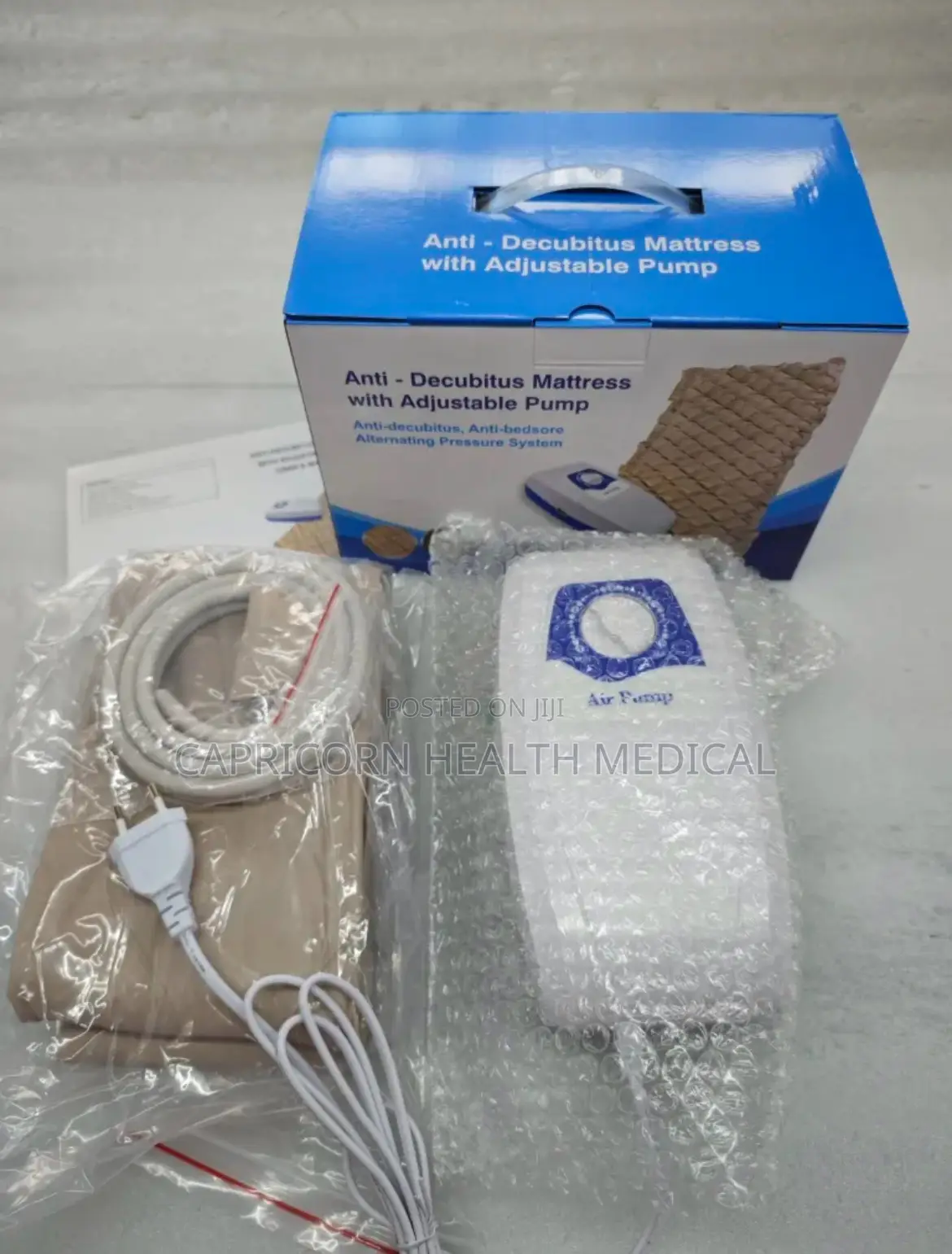 Ripple Air Mattress With Pump Or Anti Decubitus/Bedsore