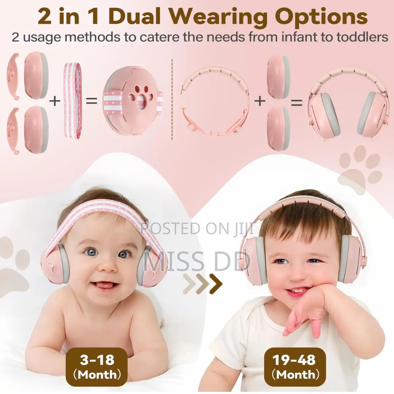 Baby Ear Muffs Noise Protection, Noise Cancelling Headphones