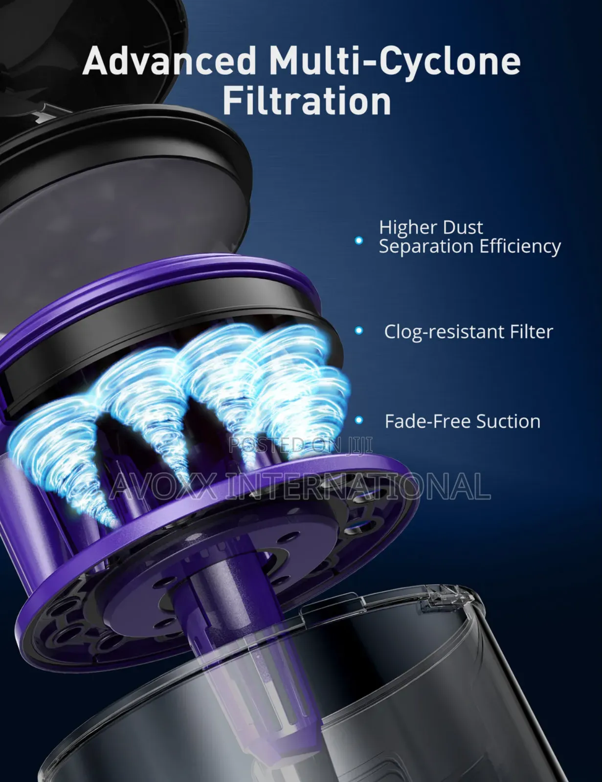 ASPIRON Canister Vacuum Cleaner CA033 5-Stage Filtration