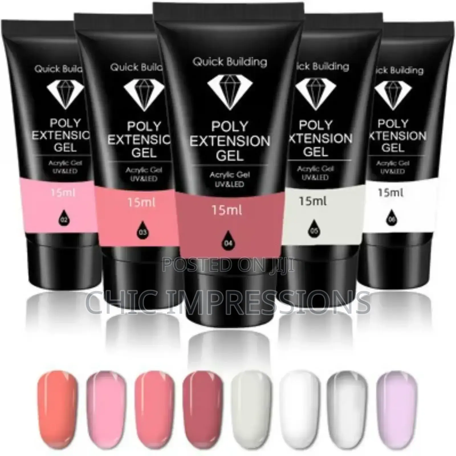 20pcs Polygel Acrylic Nail Kit