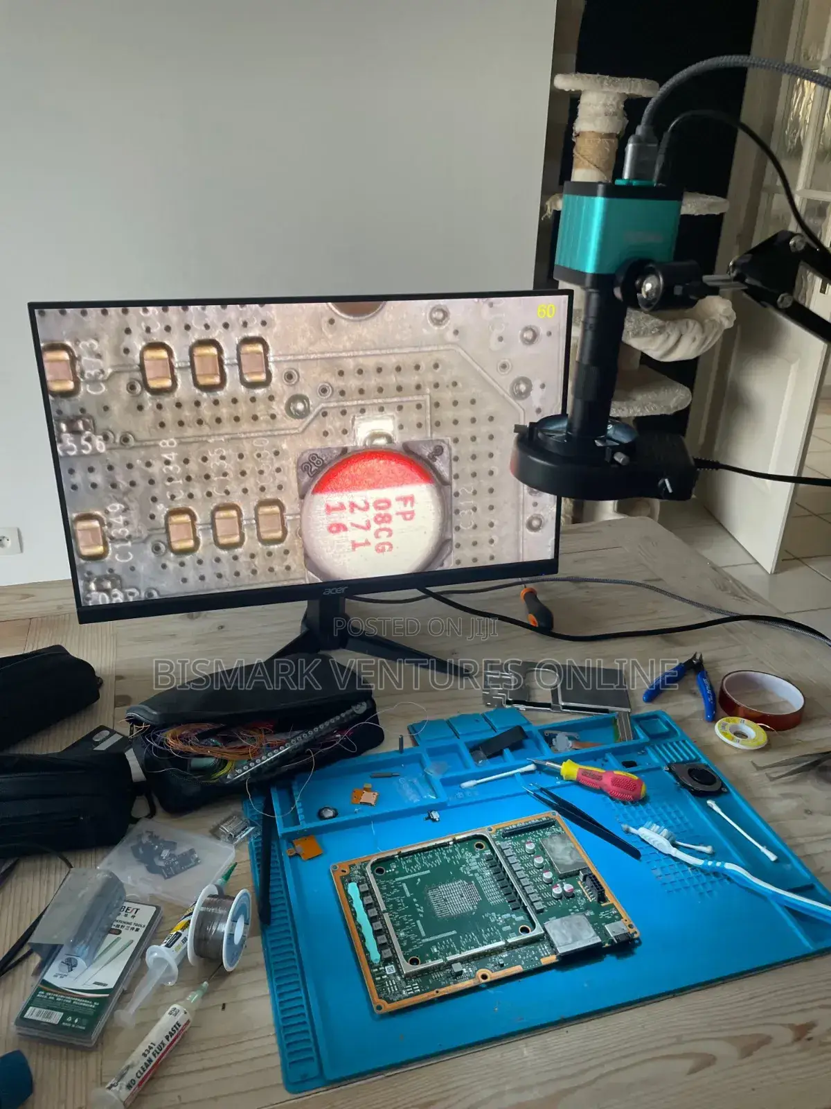 Electronic Digital Microscope Fo Soldering Microscope Set