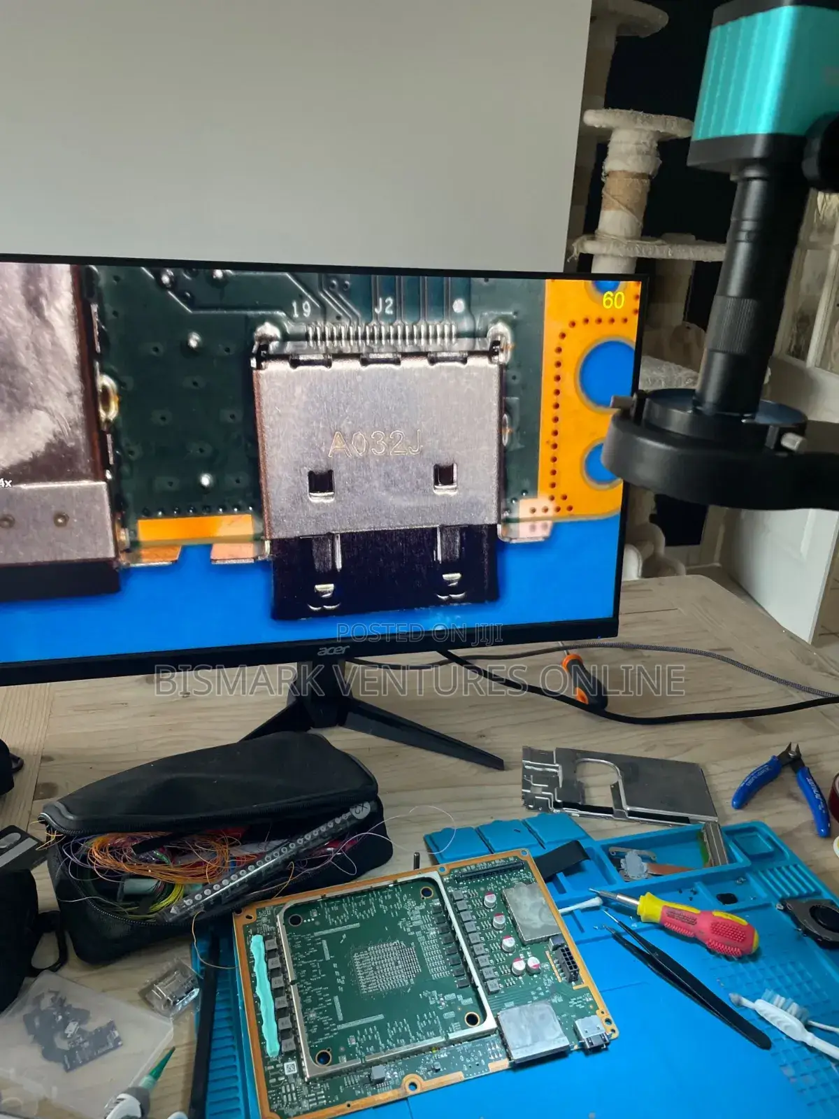 Electronic Digital Microscope Fo Soldering Microscope Set