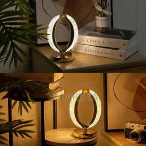 Crystal Table Lamp | Table Lamp | 3 Colours | LED Wireless