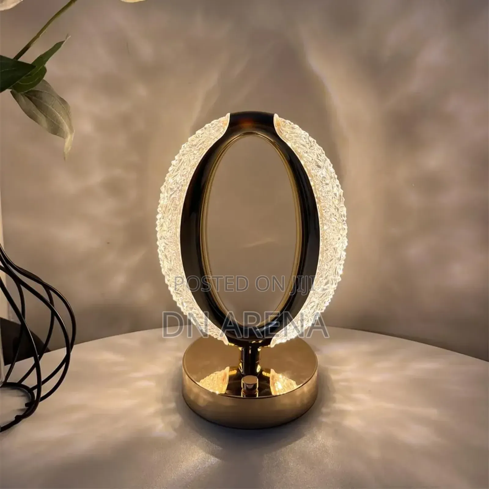 Crystal Table Lamp | Table Lamp | 3 Colours | LED Wireless