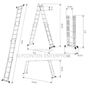 4x4 Steps Foldable Ladder