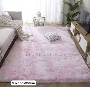 Fluffy Fur Carpet.120x230 Pink