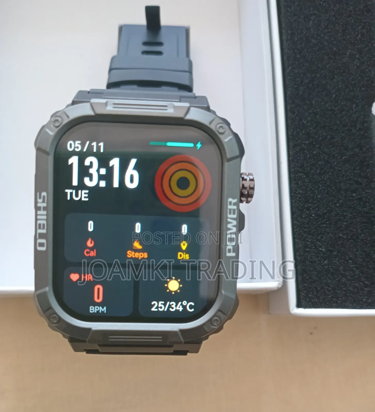 Rugged Smart Watch, Bt Call, Health Care, Ip68, Ios/Android