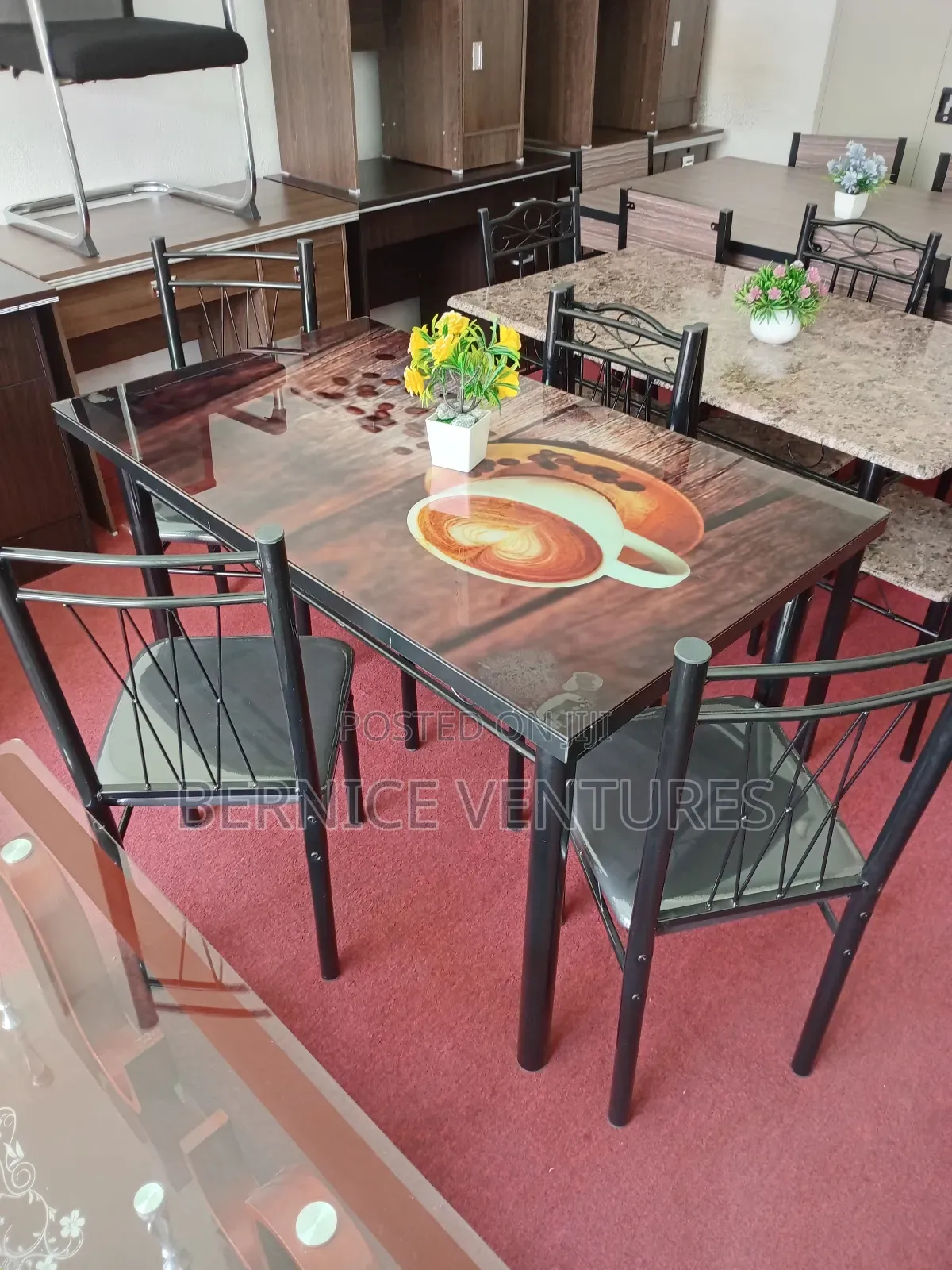 Soiled Glass Dining Set