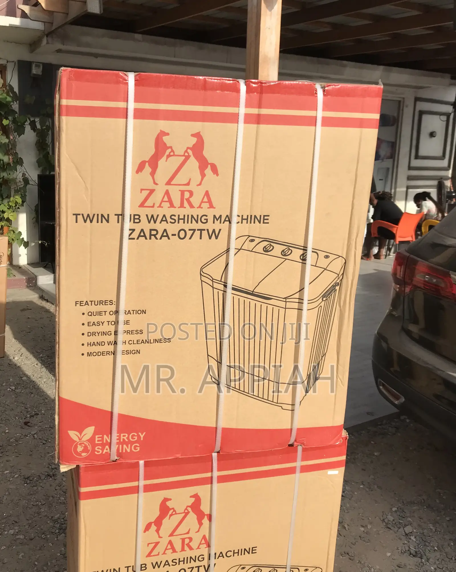 Shop Zara 7kg Semi-Auto Electric Washing Machine.