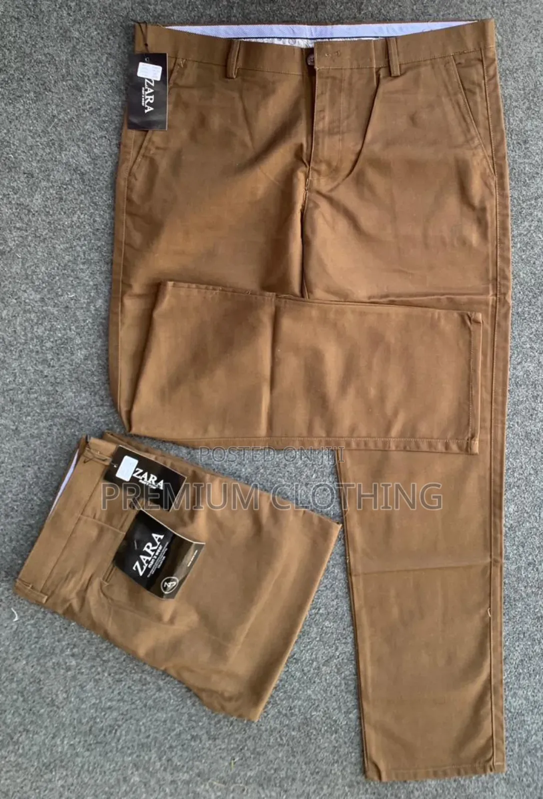 Mens Khaki Trousers Available