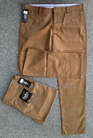 Mens Khaki Trousers Available