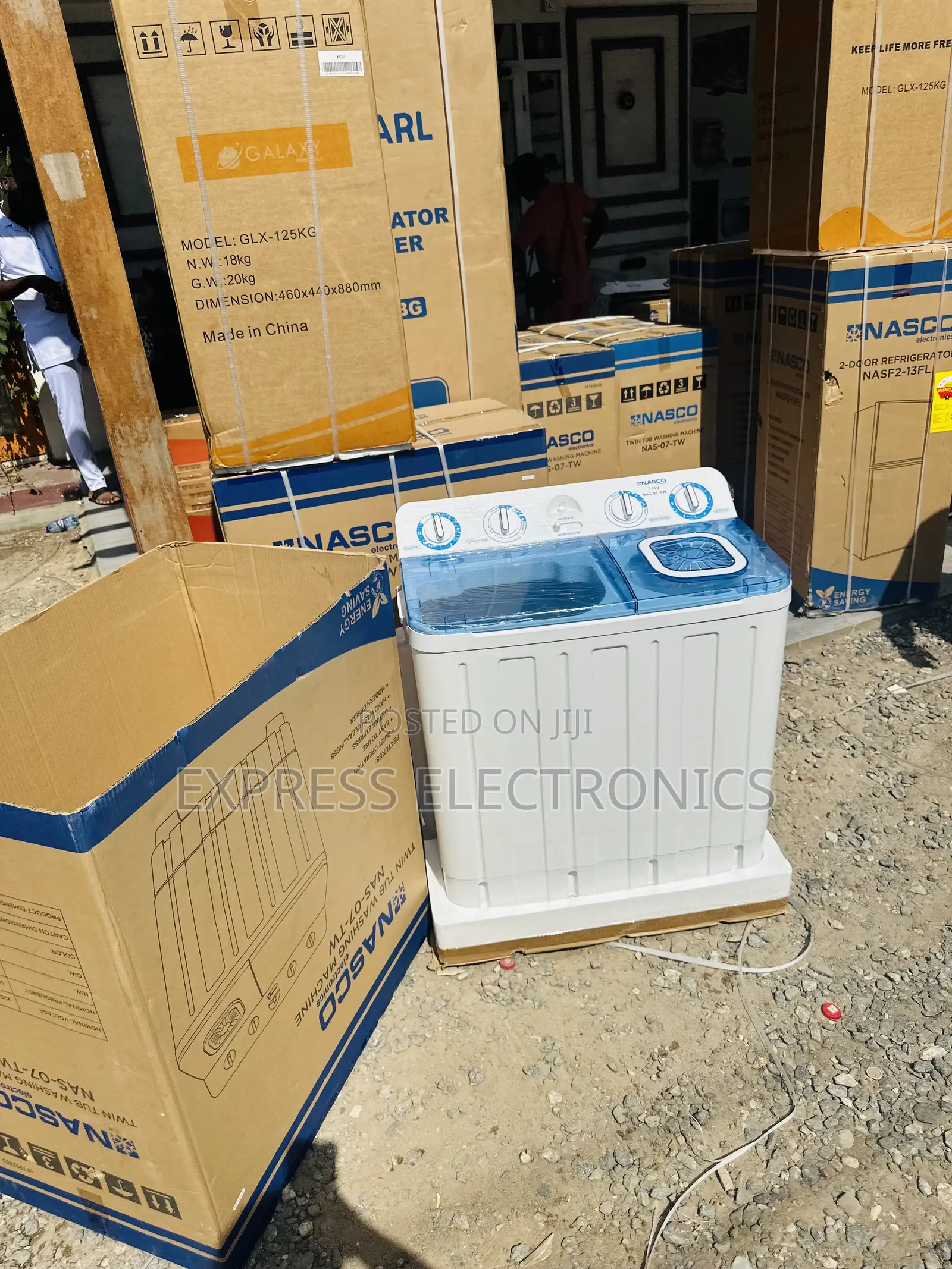 Powerful Air Flow Twintub Topload Nasco 7kg Nasco