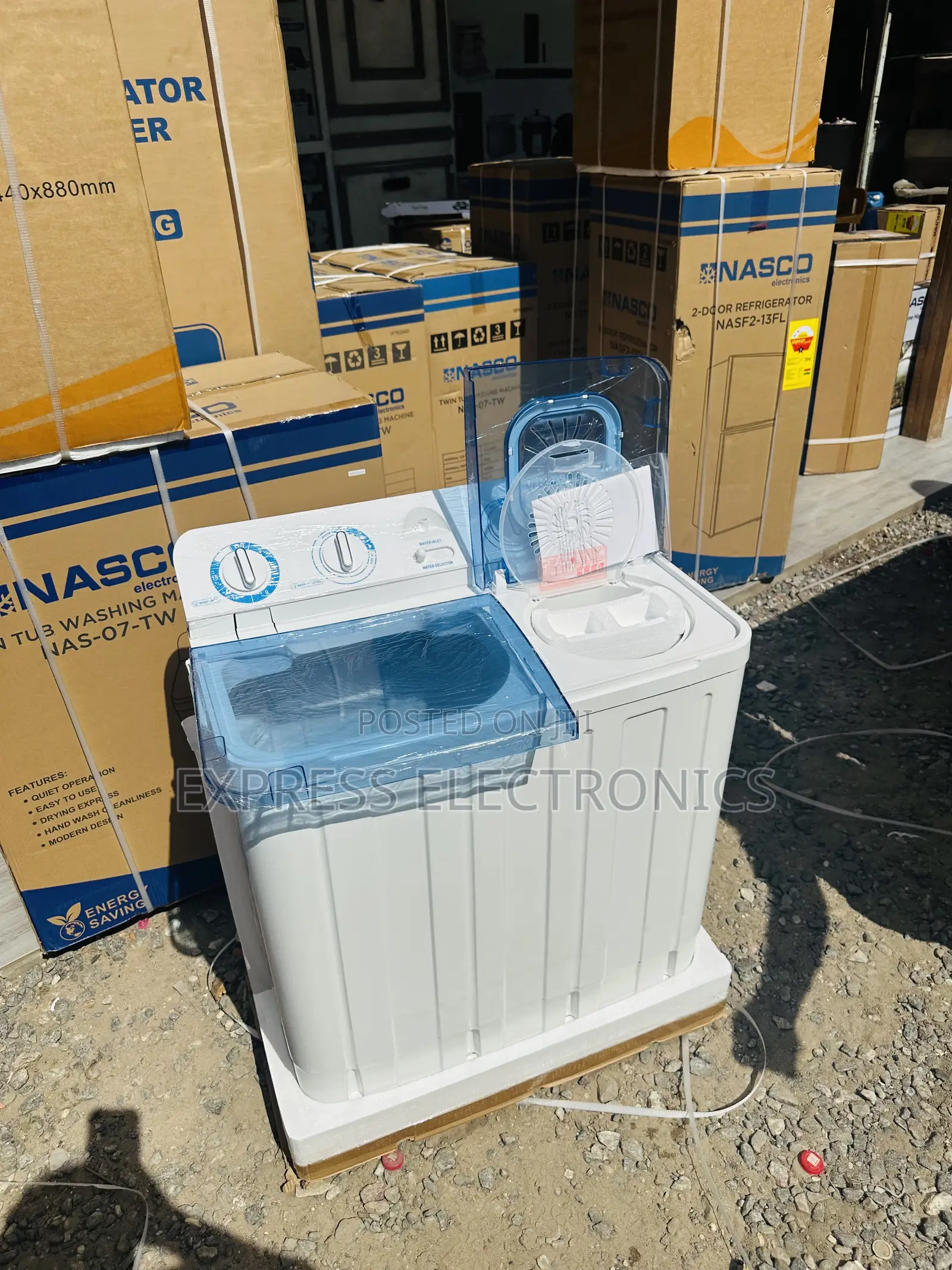 Powerful Big Pulsator 7kg Topload Nasco