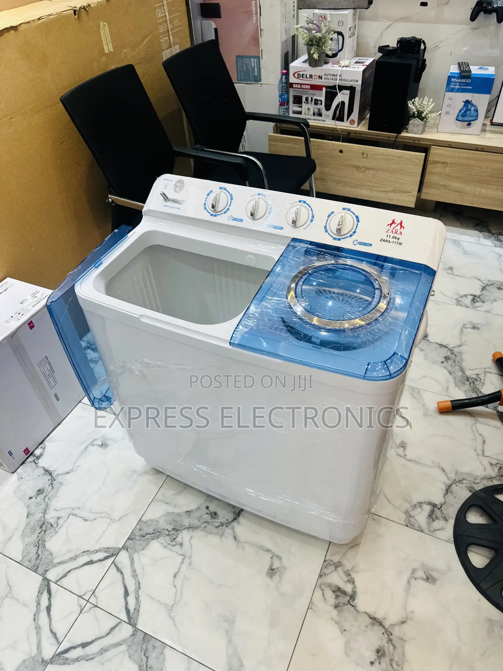 Powerful Big Pulsator 11kg Zara WM Topload Twintub