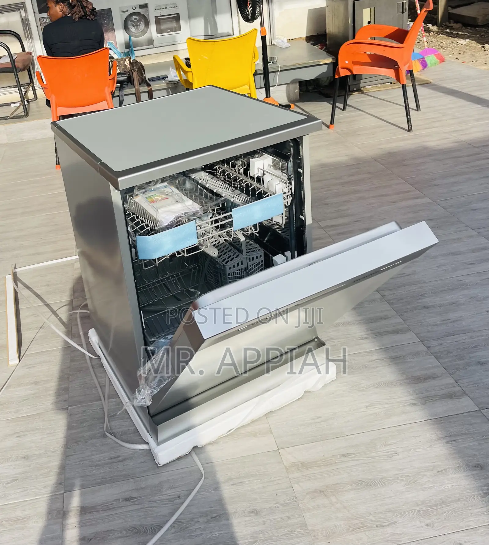 Order Unique Midea Electric Dishwasher(Silver).