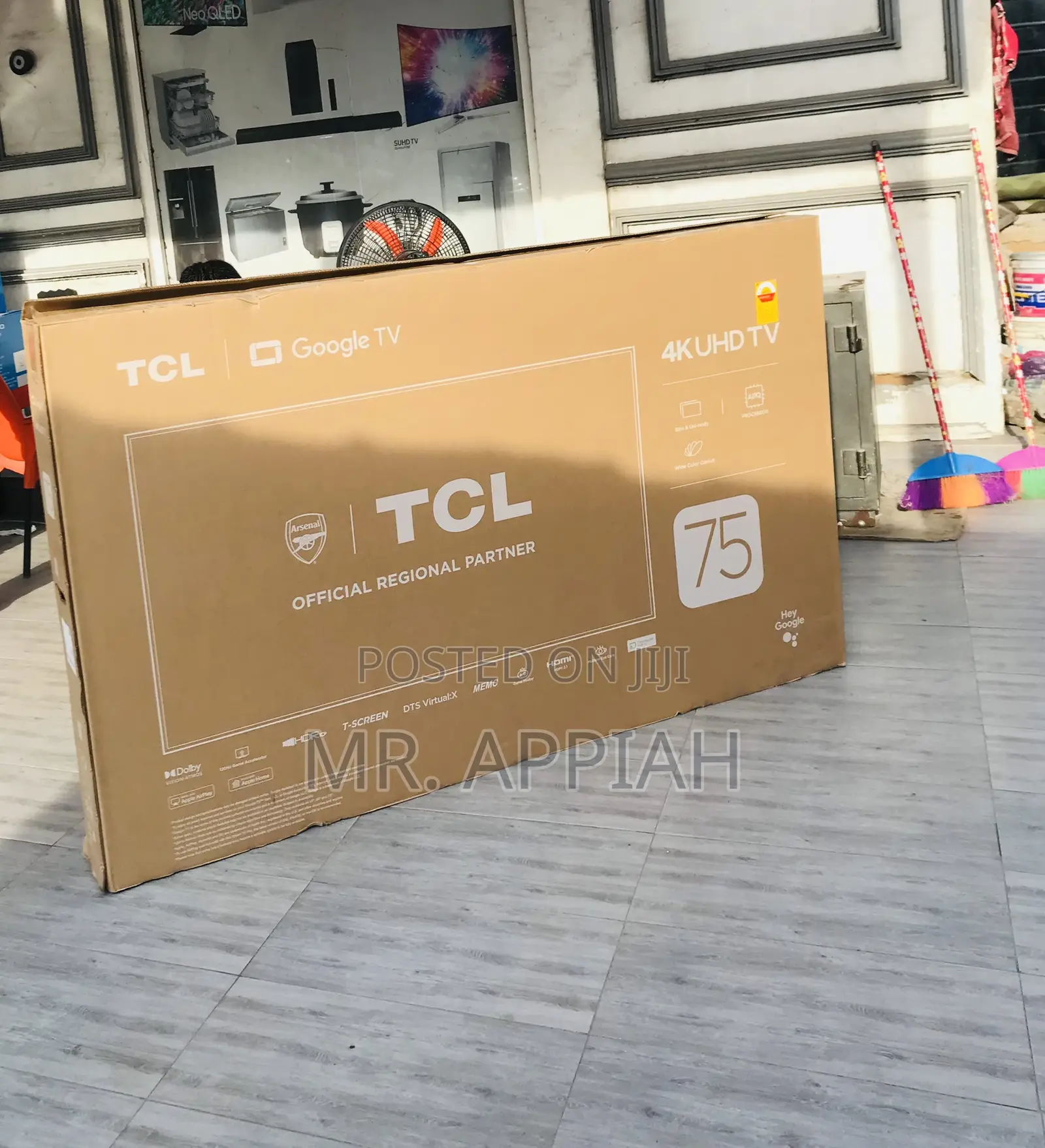 Order TCL 75p755 75 Inch Ultra Hd Google Smart Tv.
