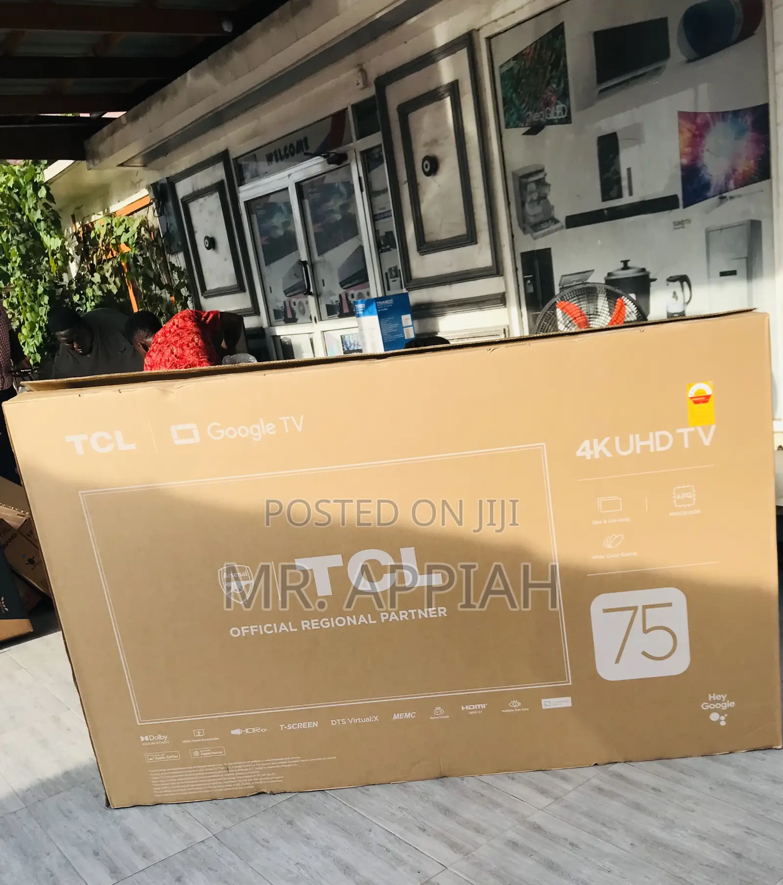 Order Unique TCL 75p755 75” Ultra Hd Google Television.