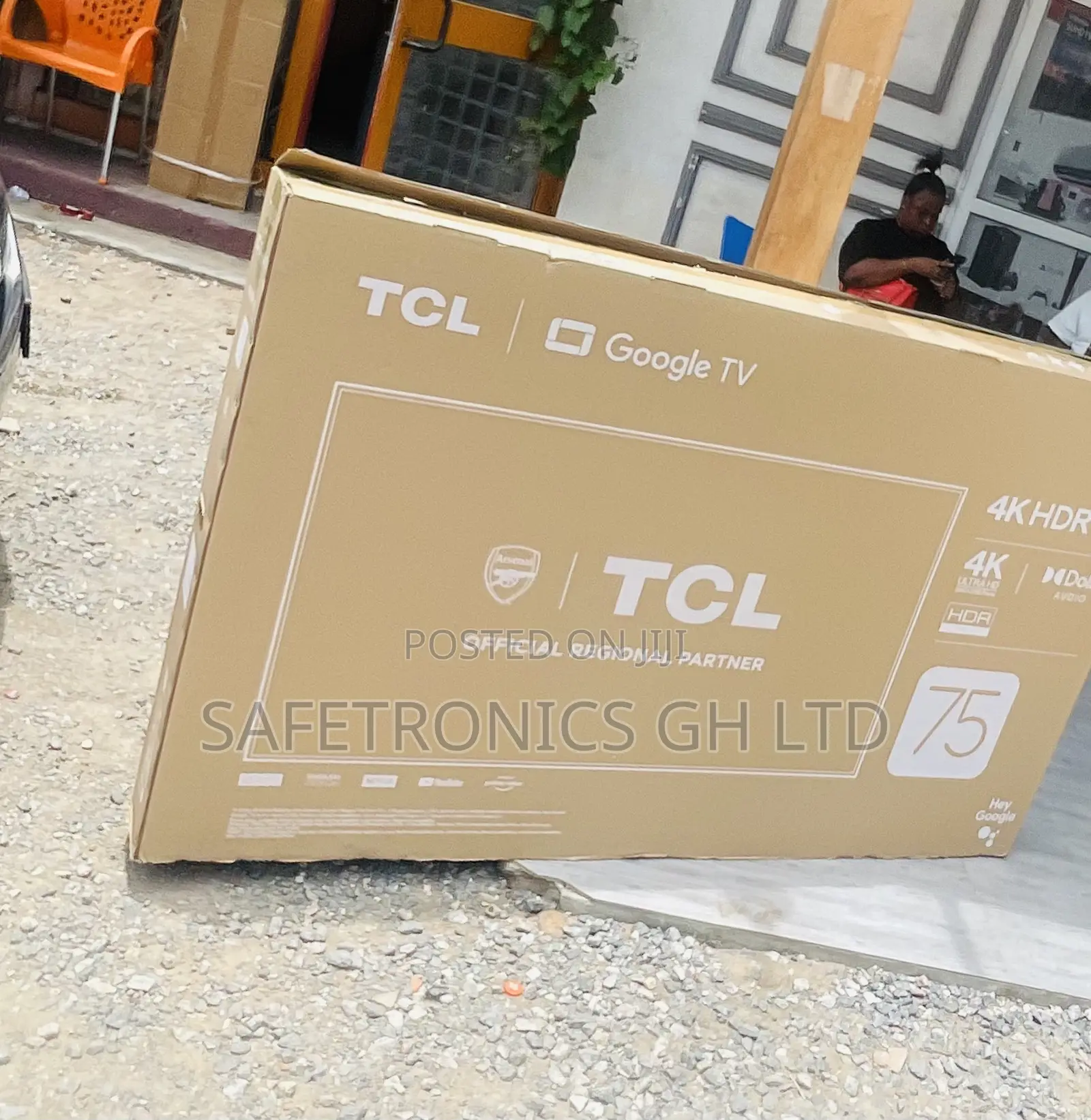 New Classic 75 Inch Smart HDR TCL 75p755 Tv