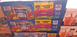 Caprisun 100% Juice, Variety Pack 40pk